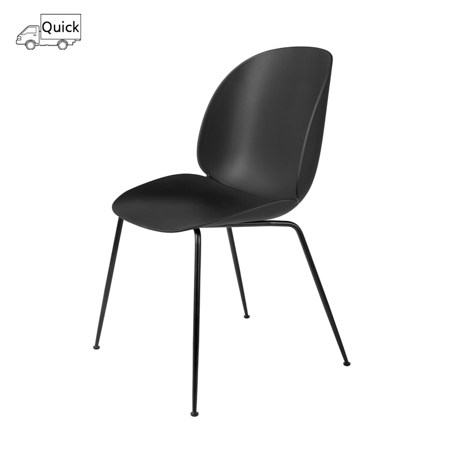 구비 비틀 다이닝 체어 Beetle Dining Chair Black/Black