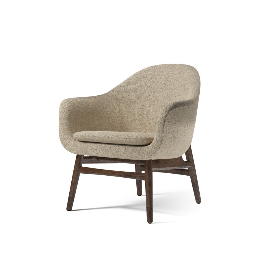 오도 코펜하겐 하버 라운지 체어 Harbour Lounge Chair Dark Stained Oak/Boucle02