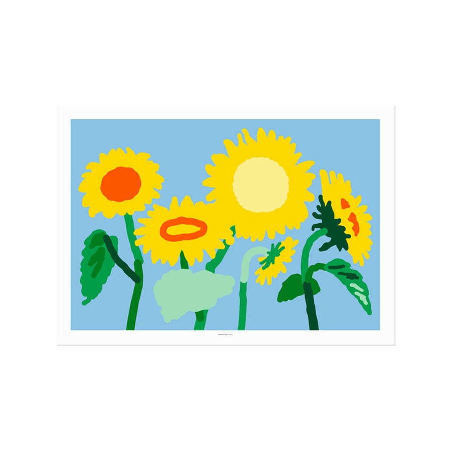 웜그레이테일 포스터 Sunflowers 4sizes