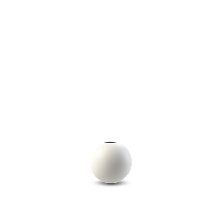 쿠이 디자인 볼 베이스 Ball Vase 3sizes White