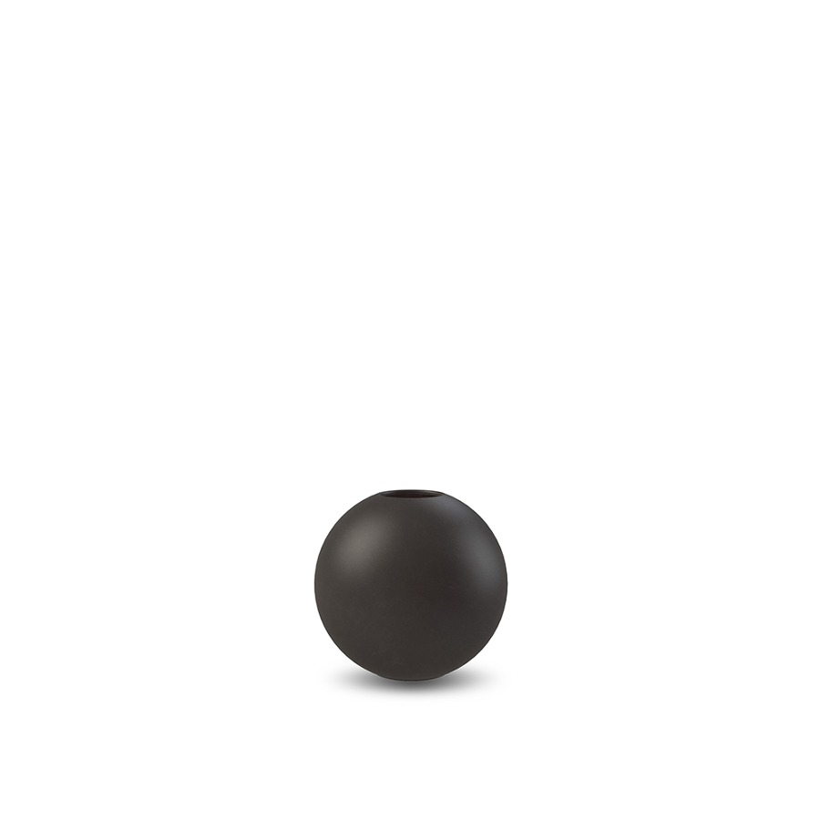 쿠이 디자인 볼 베이스 Ball Vase 2sizes Black