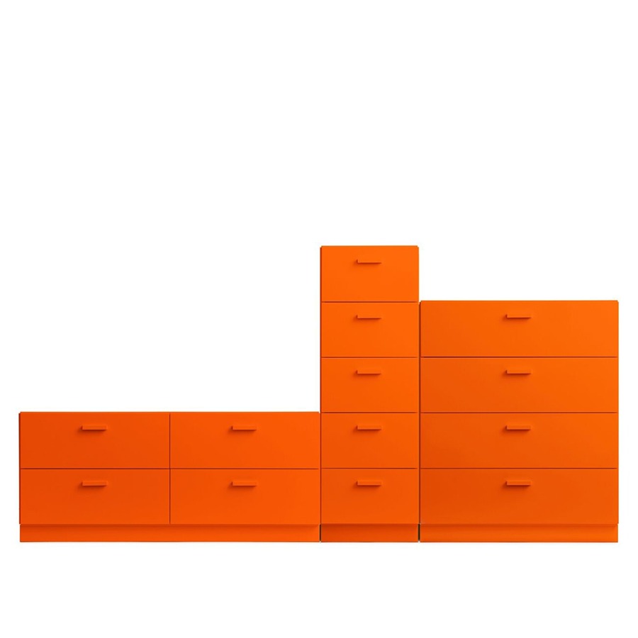 스트링 릴리프 서랍 세트 Relief Drawer Set 2type, Orange