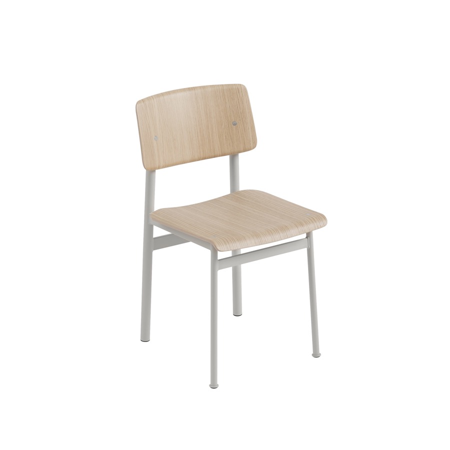무토 로프트 체어 Loft Chair Grey/Oak